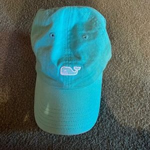 Teal vineyard vine baseball cap